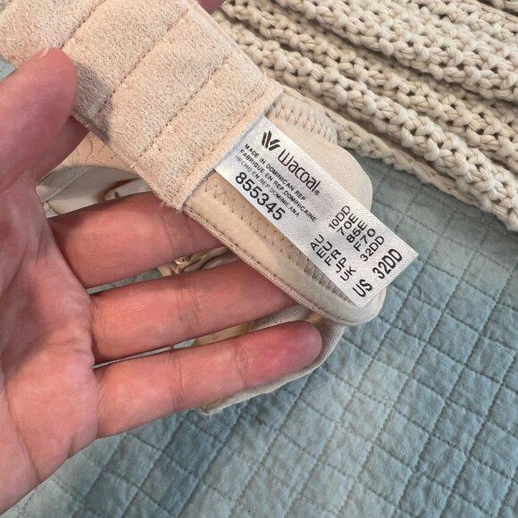 Wacoal 855345 Inside Job Underwire Bra 32DD - Picture 3 of 3